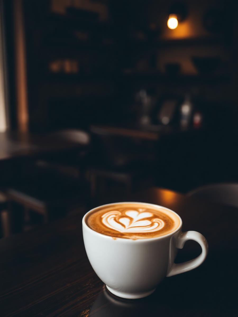 Cappuccino ar latte art